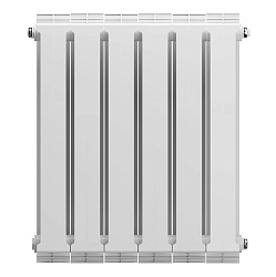 Радиатор биметаллический PIANOFORTE 500/6 секций белый ROYAL THERMO