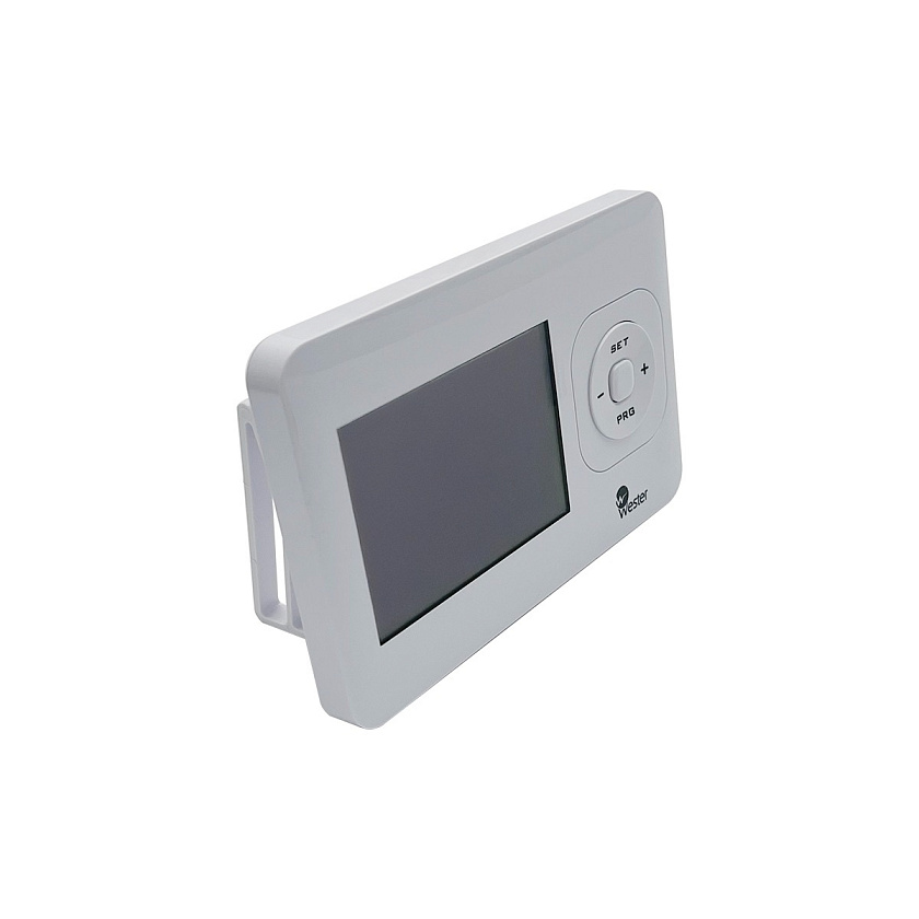 Термостат комнатный RT02PRF сенсорный радио програм. с ЖК дисплеем Wester