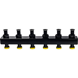 Коллектор 3-5 распределительный стальной STOUT