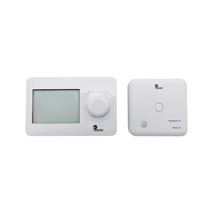 Термостат комнатный RT02RF радио програм. с ЖК дисплеем Wester