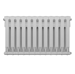 Радиатор биметаллический BiLiner 500/12 секций белый ROYAL THERMO