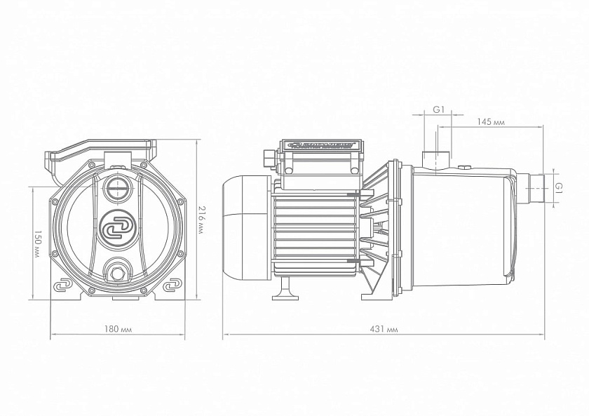 Насос ДЖАМБО 70/50 Н Джилекс 