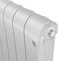 Радиатор биметаллический Infinity 500/6 секций белый Bianco Traffico Royal Thermo