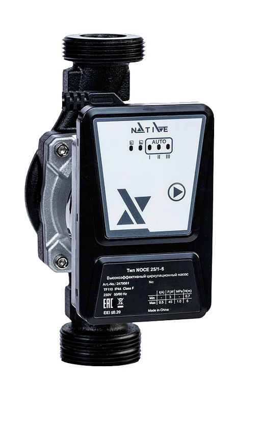 Насос циркуляционный NOCE 25/1-6 180 Native 