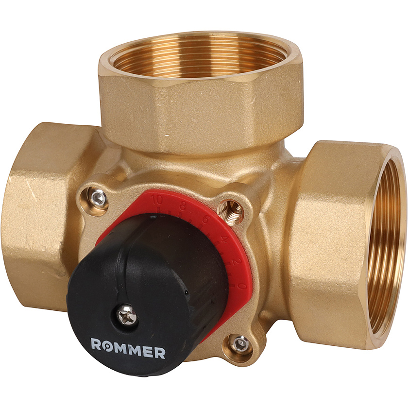 Вентиль 3-х ход 2" вр KVs 40 ROMMER