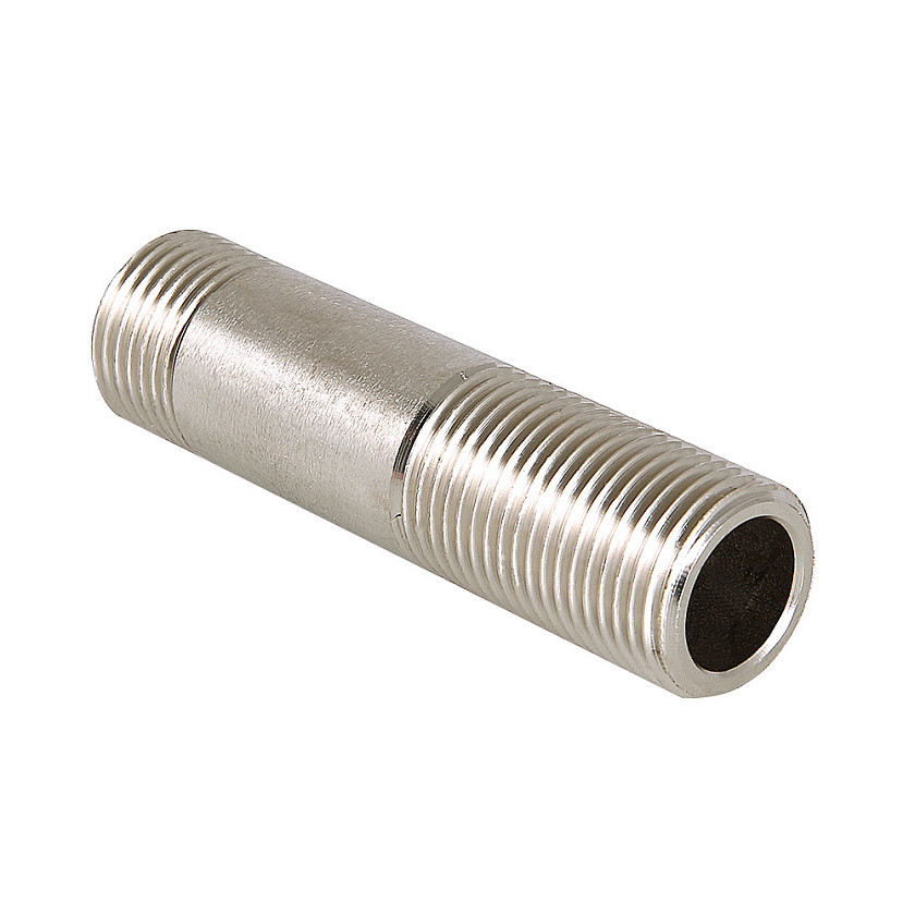 Сгон 1/2"х100 хром 