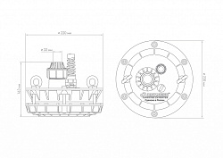 Оголовок 110-133/32 скважинный  ОСП ДЖИЛЕКС   Оголовок 110-133/32 скважинный  ОСП ДЖИЛЕКС
